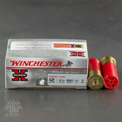 12 Gauge 5 Shot Ammo For Sale By Winchester 10 Rounds