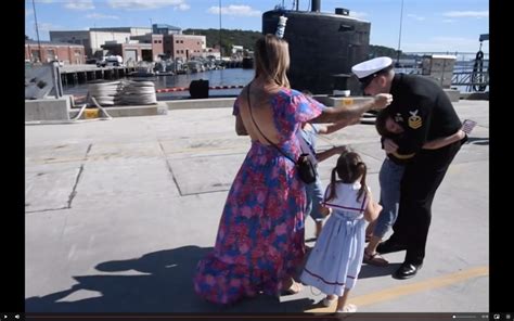 USS Montpelier Homecoming to Naval Submarine Base New London