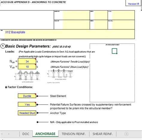 Anchor Bolt Embedment Strength Per Aci Appendix D