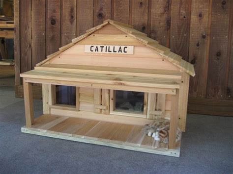 Catillac Cat House Outdoor Cat House Cat House Diy Insulated Cat House