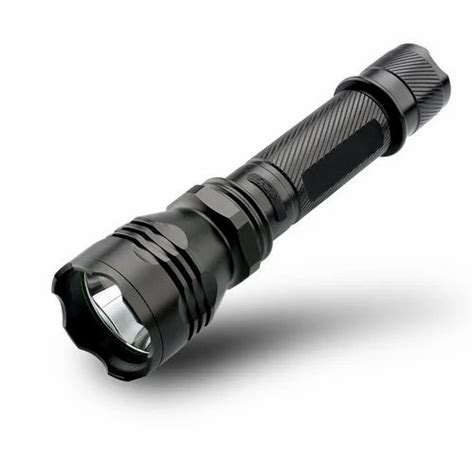 Plastic Cool White Rechargeable Led Torch Capacity Mah At