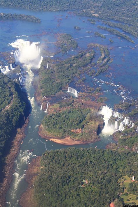 Iguazu Falls from the Air - Geographic Media