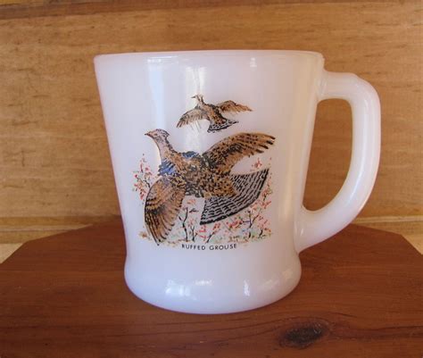 Sale Fire King Game Birds Mug Ruffed Grouse