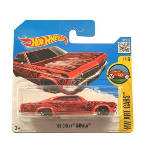 HOT WHEELS DHX CHEVY IMPALA HW ART CARS
