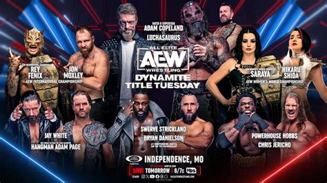 Aew Title Tuesday Results Orange Cassidy And Hikaru Shida Win Titles