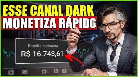 INCRIVEL CANAL DARK DE MUSICA CRIADO IA E QUE MONETIZA