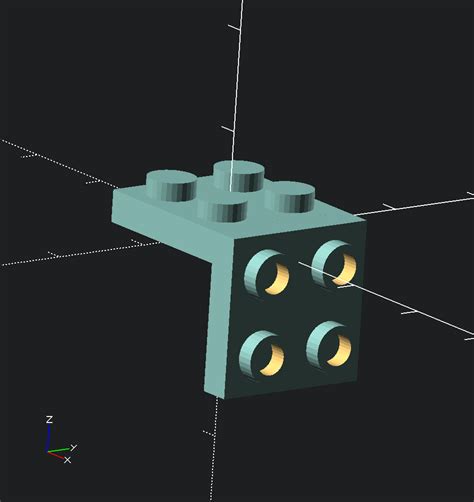 Create Lego Compatible Angle Plates With Lego Scad Less Talk More Do