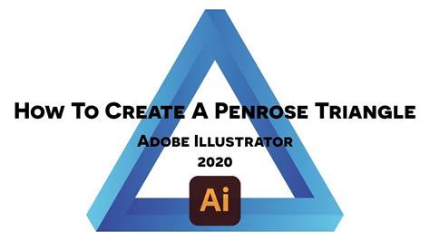 How To Create A Penrose Triangle In Adobe Illustrator 2021 YouTube