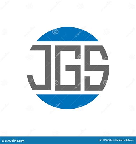 Jgs Letter Logo Design On White Background Jgs Creative Initials