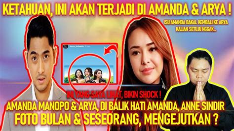 TERAWANG AMANDA MANOPO DAN ARYA SALOKA DI BALIK HATI AMANDA ANNE