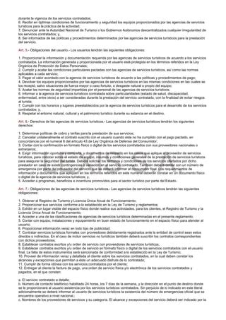 Reglamento De Operaci N E Intermediaci N Tur Stica Pdf