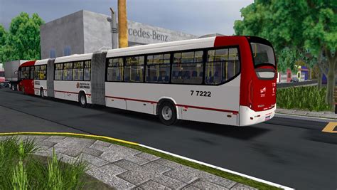 Marcopolo Viale Brt Biarticulado E Articulado Volvo B M Omsi