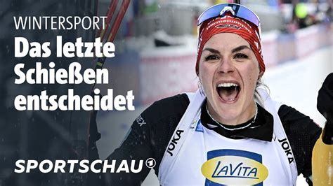 Biathlon Deutsche Frauen Staffel Berzeugt Beim Heim Weltcup