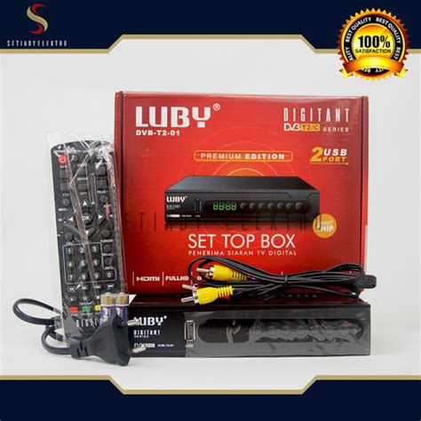 Jual Set Top Box Tv Digital Receiver Luby Setbox Full Hd Tv Stb Dvb T