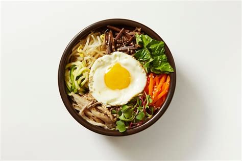 Premium Photo Bibimbap Korean Mixed Rice With Vegetable