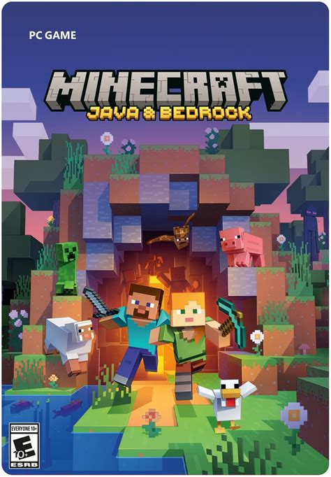 Купить Minecraft Java And Bedrock Edition для ПК