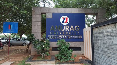 Anurag University, Hyderabad: Admission, Courses, Fees, Registration ...