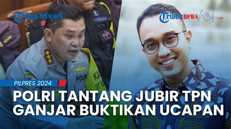 Jubir Tpn Ganjar Ungkap Oknum Polisi Tak Netral Kabaharkam Polri