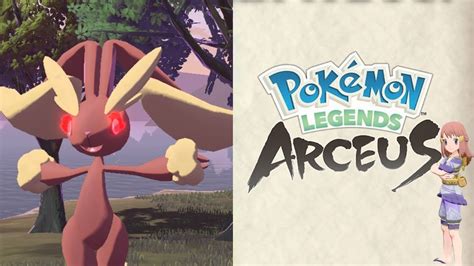 Shiny Alpha Lopunny Race WITH VIEWERS Pokemon Legends Arceus YouTube