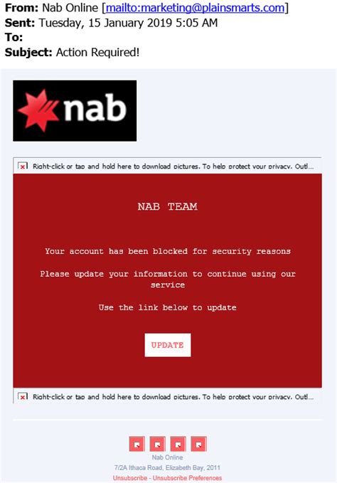 Fraud Warnings For All Nab Customers Nab