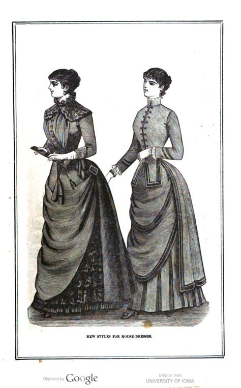 February 1883 Petersons Magazine Victorian Fashion Women Victorian