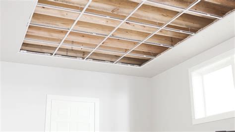 How To Install Coffered Ceiling Tiles