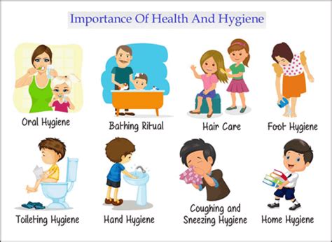 Science Health And Hygiene Signs Of Physical Mental And Social