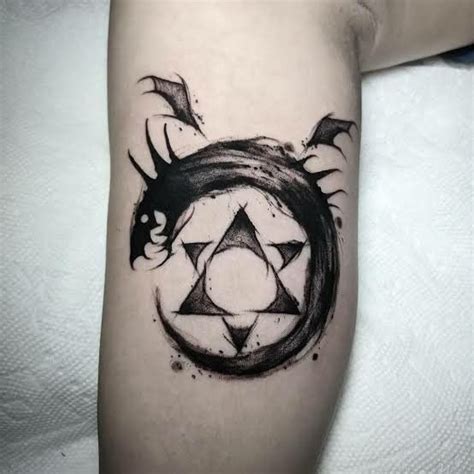 Fullmetal Alchemist Homunculus Tattoo