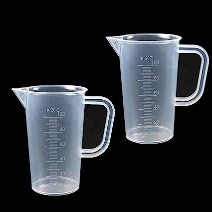 Verre Doseur Plastique Ml Fannas Pi Ces Transparent Doseur