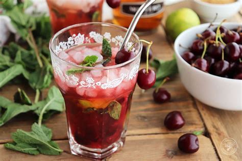 Mojito De Cerezas El Mejor C Ctel Del Verano Cocinando Entre Olivos