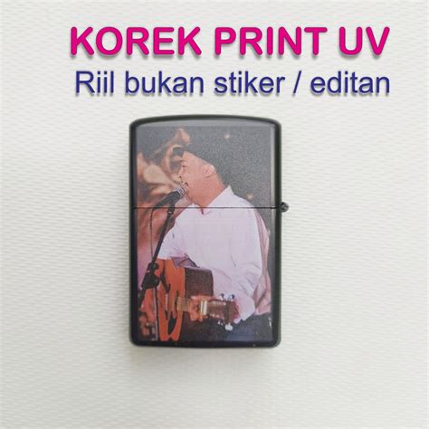 Jual Korek Custom Korek Print Uv Korek Zippo Shopee Indonesia