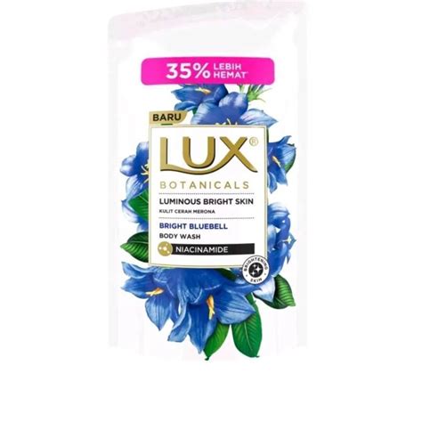 Jual LUX Body Wash Sabun Mandi Cair 825ml BRIGHT BLUEBELL Bodywash