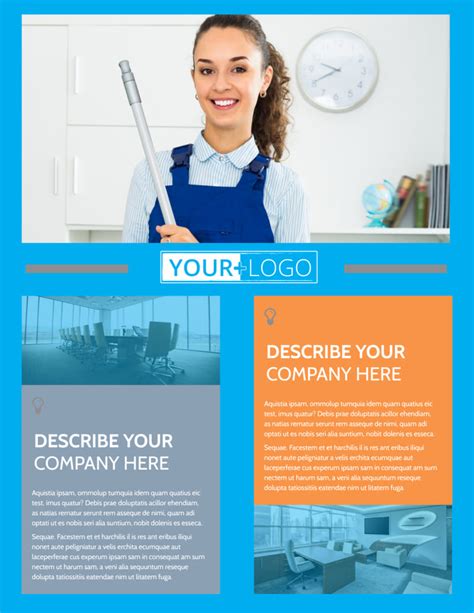 Office Cleaning Specialist Flyer Template | MyCreativeShop