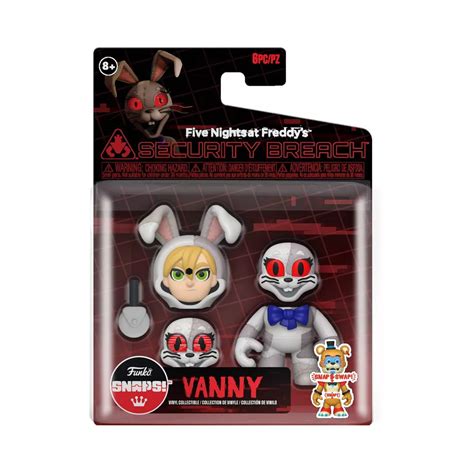 Fnaf Vanny Single Snap Pack Funko Shopforgeek Figurine Funko