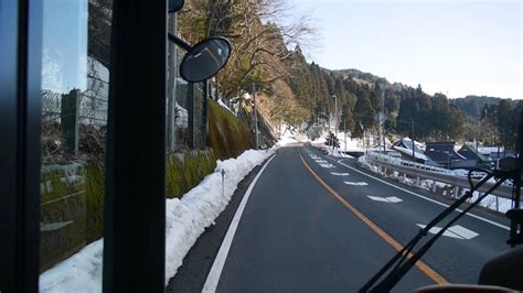 【前面展望】細川～葛川～堅田駅【江若交通バス・「路線バスの旅」登場路線】 Youtube