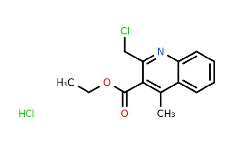 CAS 1009306 52 8 Ethyl 2 Chloromethyl 4 Methylquinoline 3