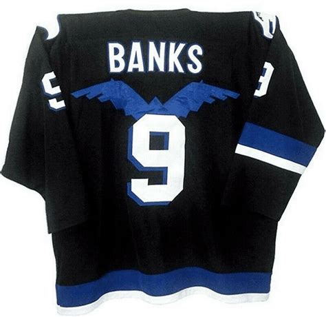 Adam Banks 9 the Hawks Jersey vintage Jersey All Stitched | Etsy