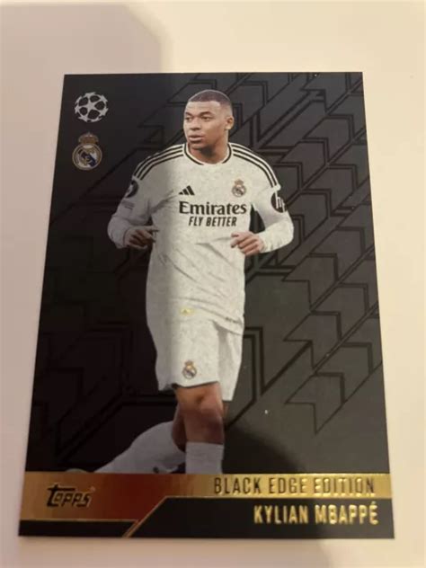 Topps Match Attax Cartes Kylian Mbappe Real Madrid Dition