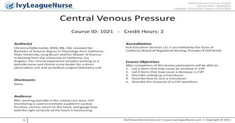 Pdf Central Venous Pressure Venous Pressure Cvp Right Atrial Pressure