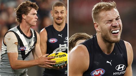 AFL Results 2021 Port Adelaide Power Defeat Carlton Blues Round 5