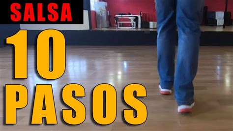 🔥10 Pasos Basicos De Salsa🔥 123 567 Salsa Para Principiantes Paso