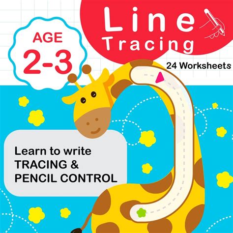 Preschool Line Tracing Worksheets, Lines Trace Pages Printable, Line ...