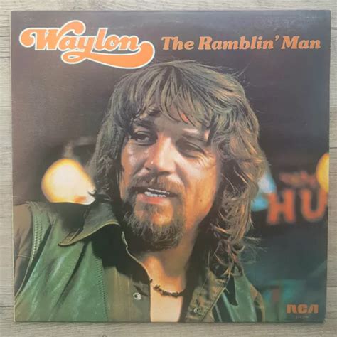 WAYLON JENNINGS The Ramblin Man Vinyl Schallplatte LP Album