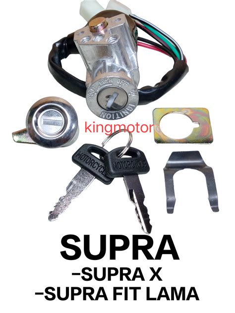 KUNCI KONTAK KOMPLIT SUPRA X FIT SUPRA FIT 100 LAMA BP KUALITAS SUPER