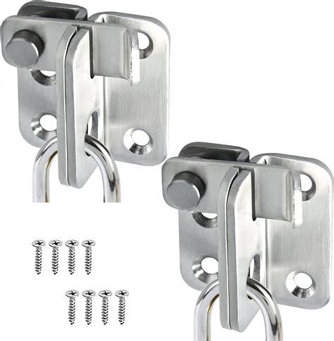 Sayayo Sliding Bolt Lock Latch Heavy Duty Stainless Steel Slide Bolt