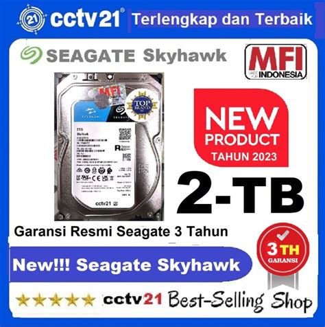 Hardisk Hdd Harddisk Seagate Skyhawk Mfi Tb Garansi Resmi Th