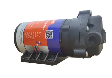 Polypropylene Valemax Diamond 100 GPD Booster Pump 24V DC Semi