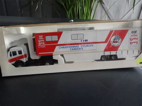 Semi Remorque Mercedes Champion D Europe Camions Rare Lbs Eligor