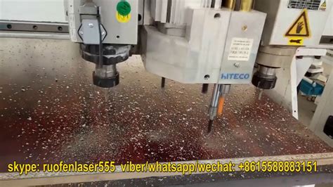 F Atc Cnc Router With Drill Bank Youtube