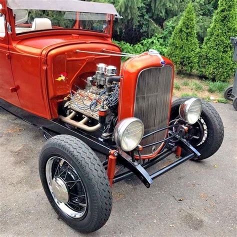 Vintage Ford Model A Sport Coupe Hot Rod Chopped Project Car On